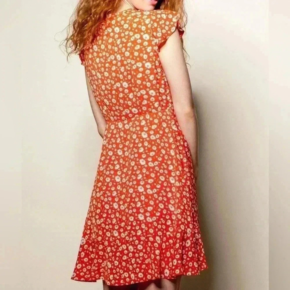 Pink Martini The Nova Dress size Small in Orange - Picture 2 of 7